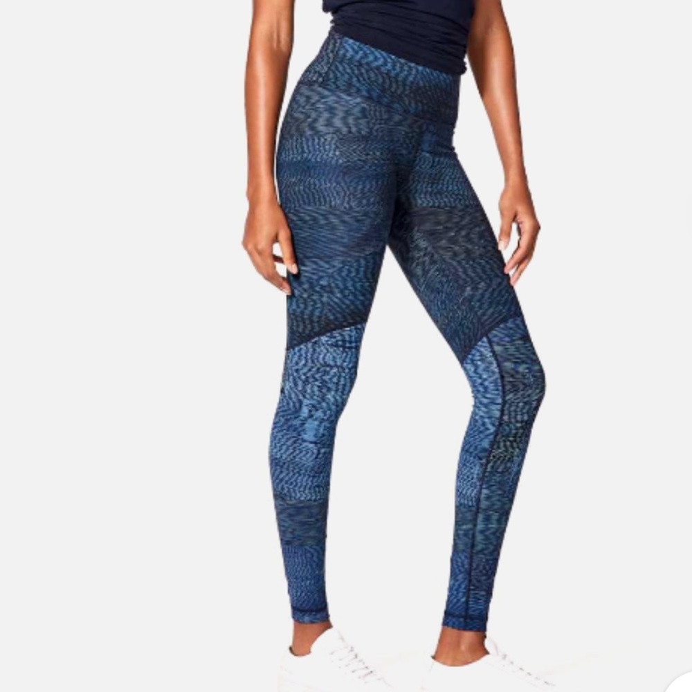 LULULEMON Wunder Under Hi-Rise Tight Blocked Full-On Luxtreme Sz 6